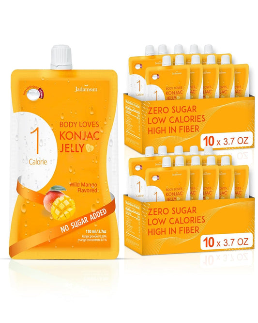 Jadamsun Konjac Jelly Juice - Delicious Low-Calorie Snack