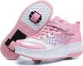 Roller Skate Shoes for Kids Boys Girls - Detachable Rechargeable
