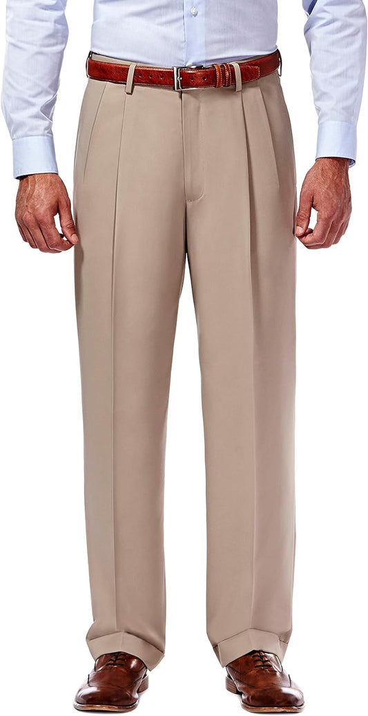 Haggar Mens Hidden Expandable Waistband Dress Pant Review