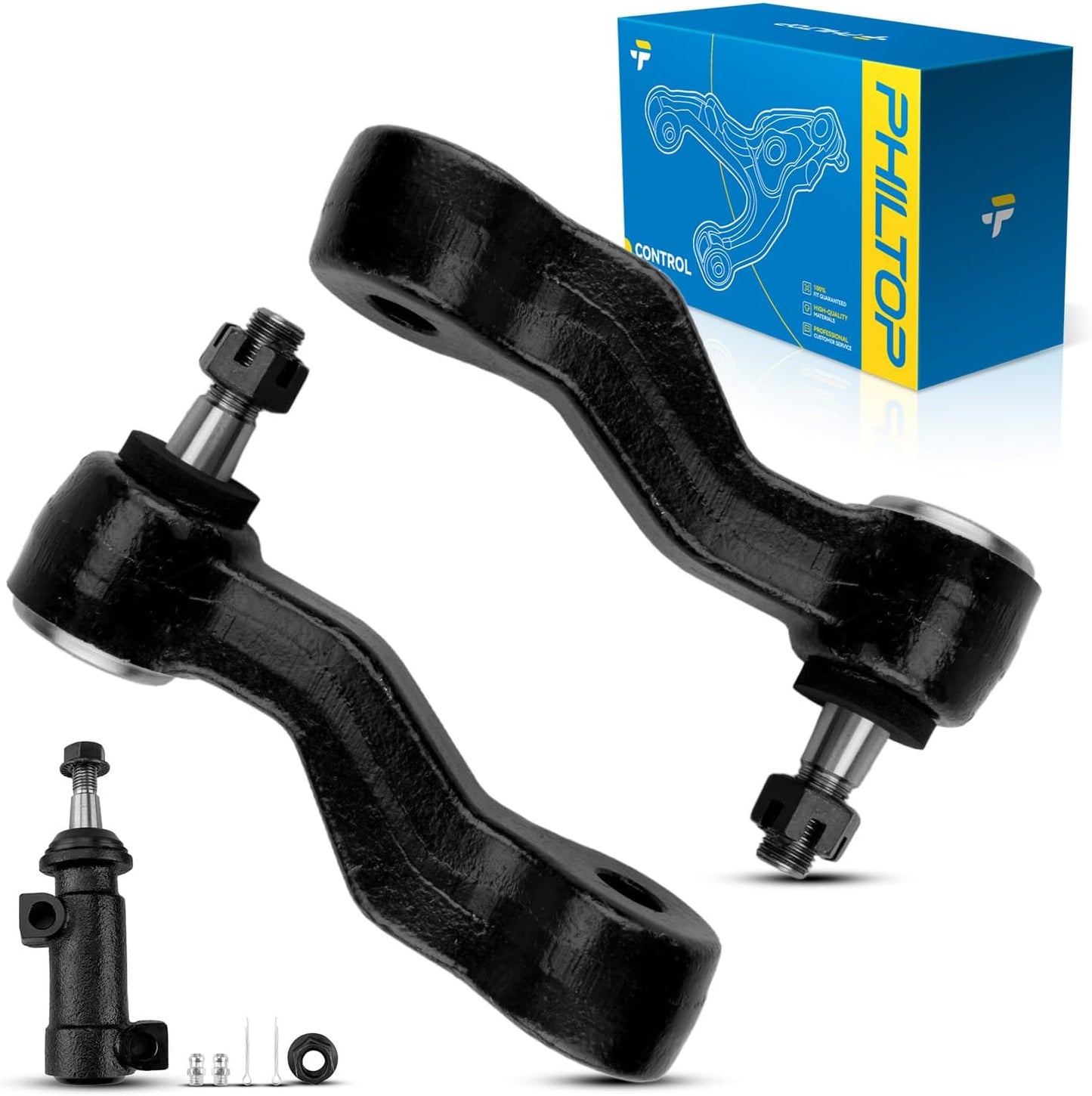 PHILTOP Idler Arm Pitman Arm Suspension Kit for Silverado 1500