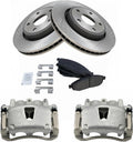 Front Brake Pad & Rotor Kit for 2006-2010 Jeep Commander and Grand