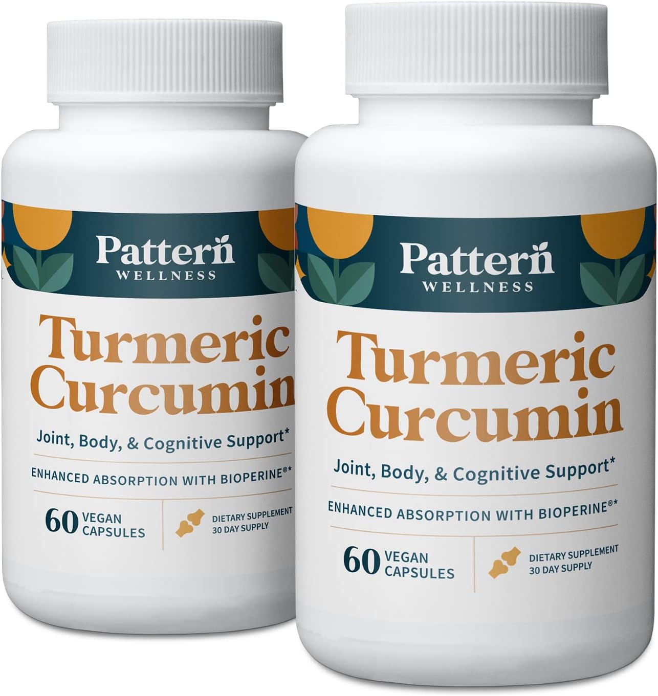 Turmeric Curcumin 1300mg with BioPerine for Joint Support