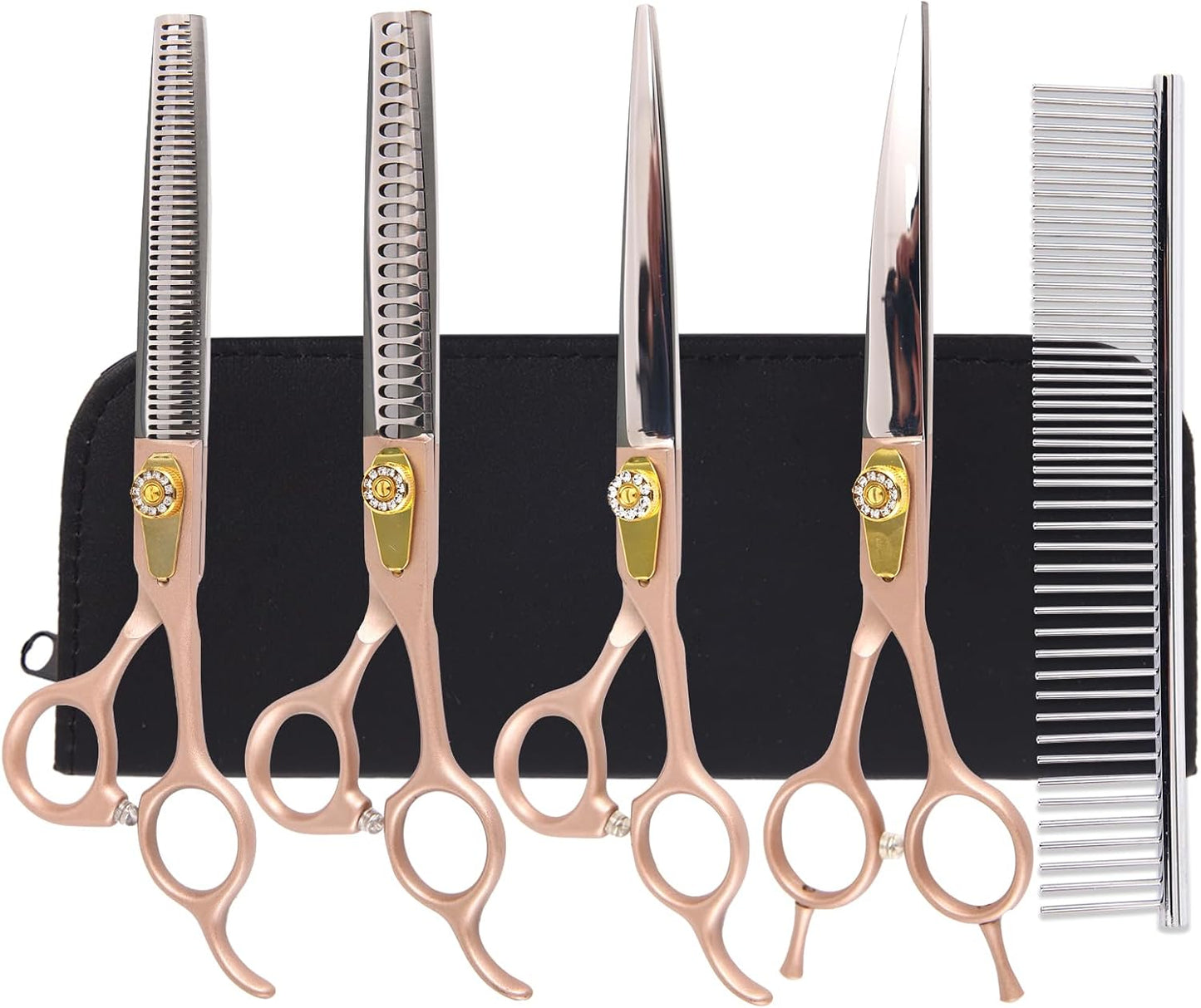 7 Inch Professional Dog Grooming Scissors Kit for Pets