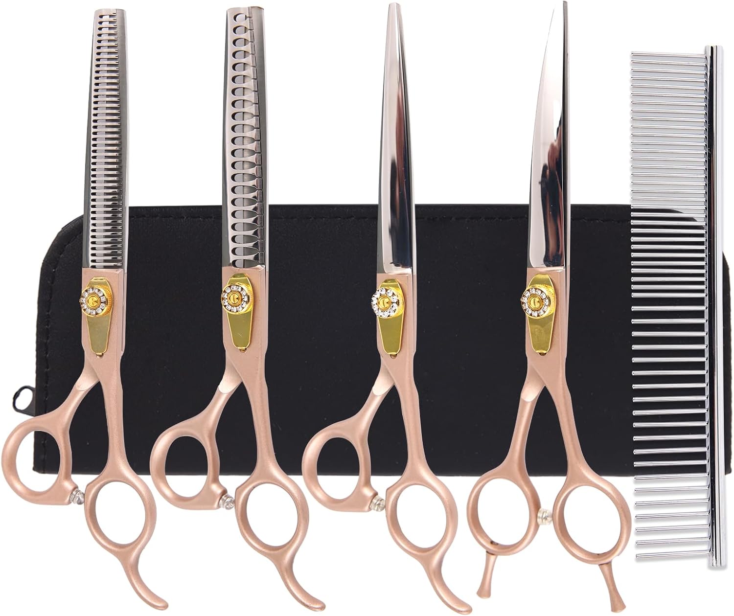 7 Inch Professional Dog Grooming Scissors Kit for Pets
