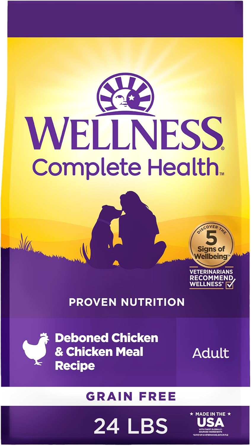Wellness Natural Pet Food Grain Free Dry Dog Food for Health