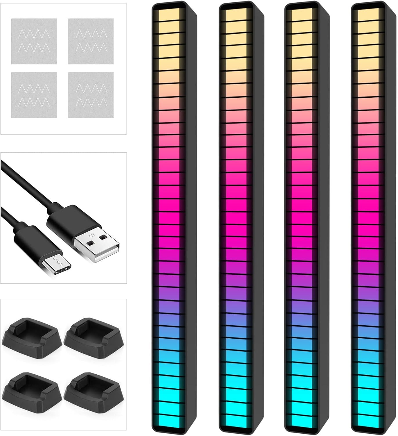 Soulpunk RGB Rechargeable Sound Control Light for Dynamic Ambiance