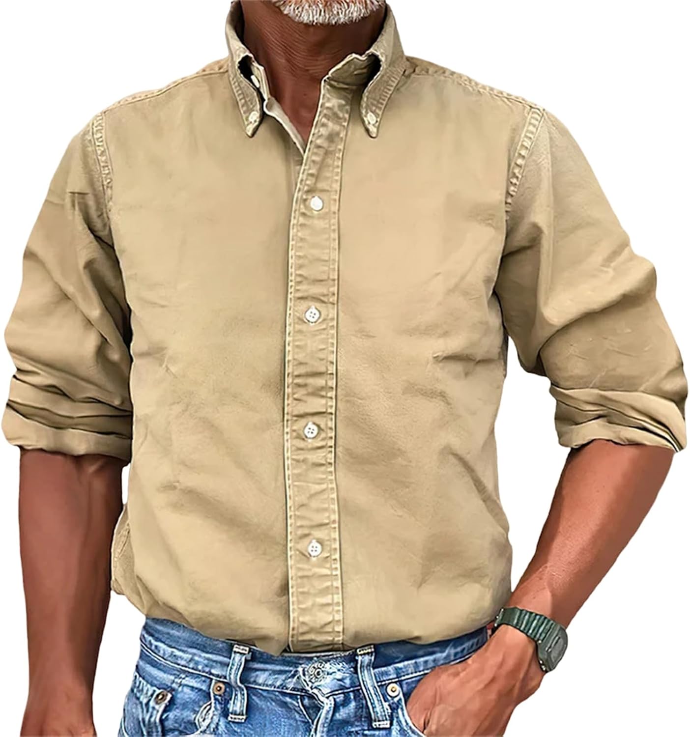 Vintage Button Down - Classic Style for Business or Casual
