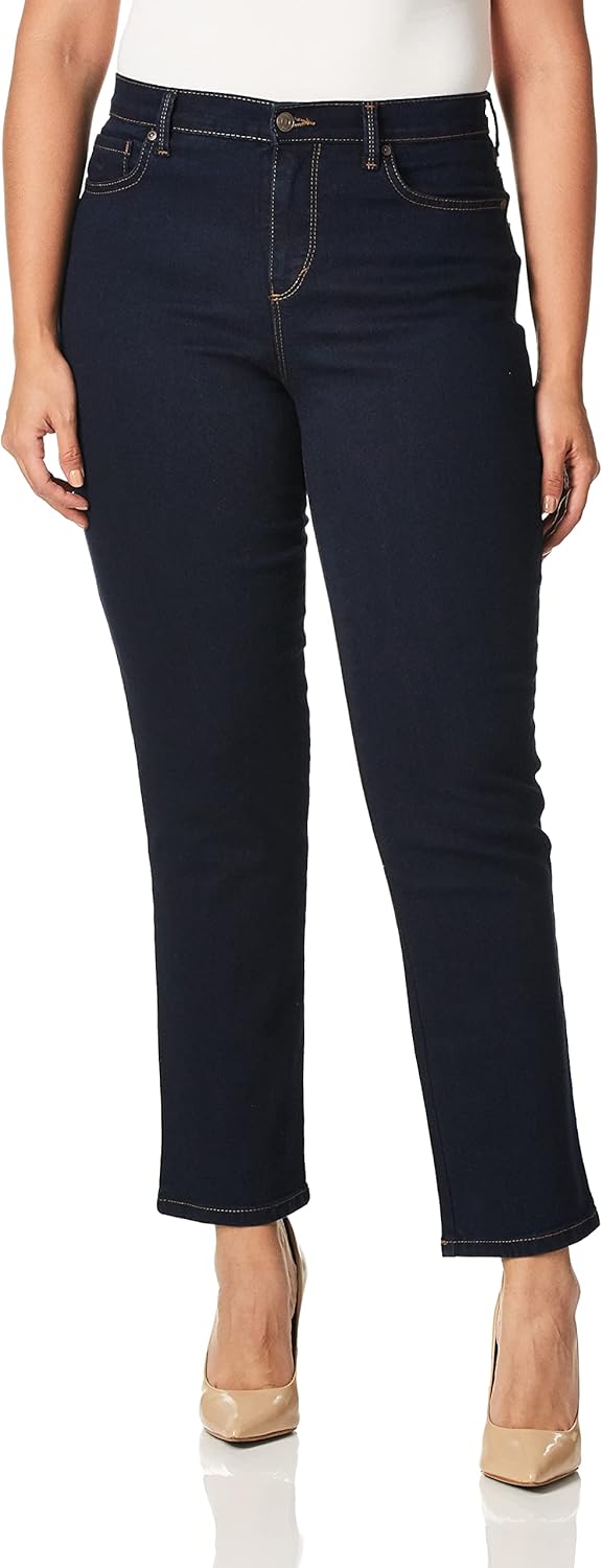 Gloria Vanderbilt Womens Xiley High Rise Taper Jean for Style