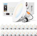 4 in LED Recessed Lighting 18 Pack - Slim, Color Selectable Downlights