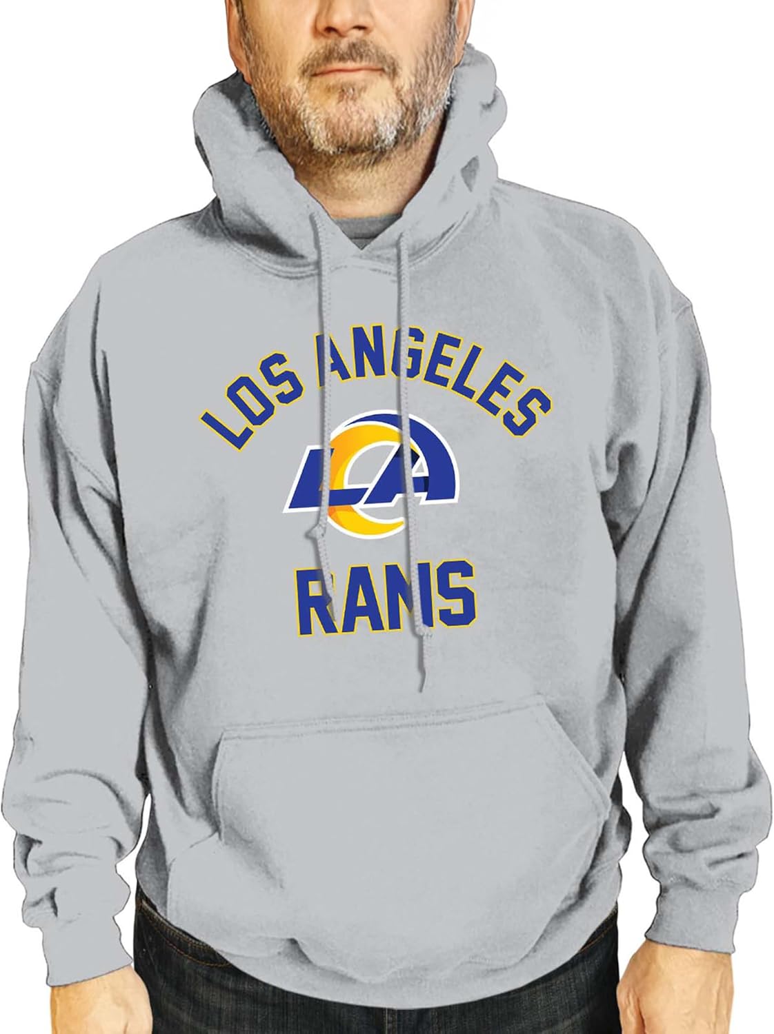 Los Angeles Rams Gameday Hooded Sweatshirt for Adults