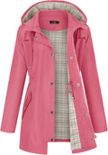 LOMON Women Waterproof Outdoor Hiking Raincoat for All Seasons