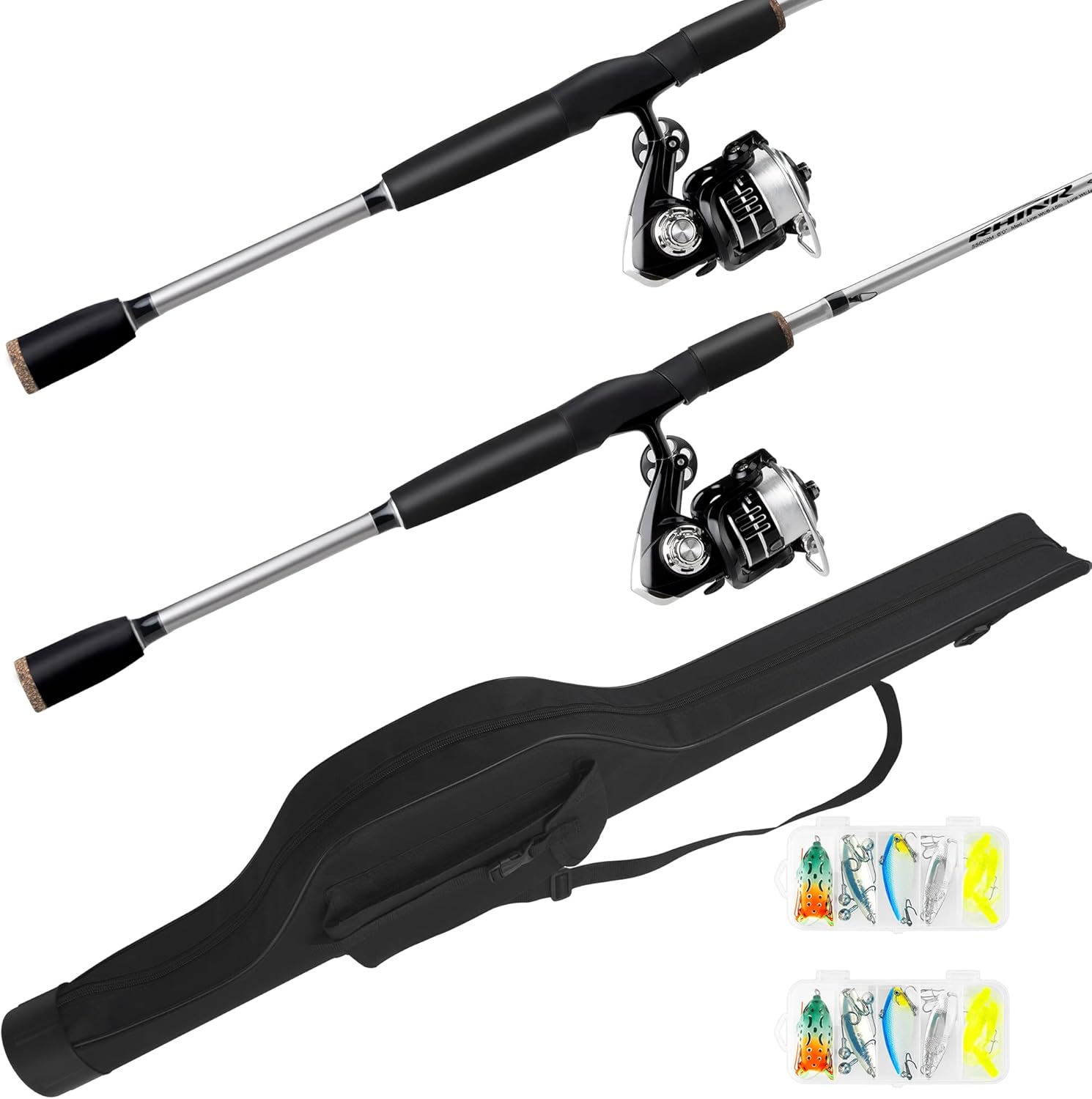 Portable Fishing Rod Combo Set - RHINR