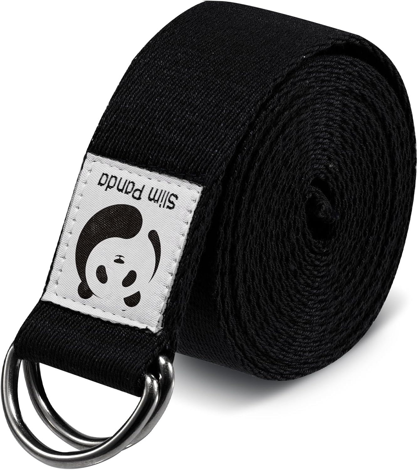 Adjustable Cotton Yoga Strap for Flexibility - 10+ Colors