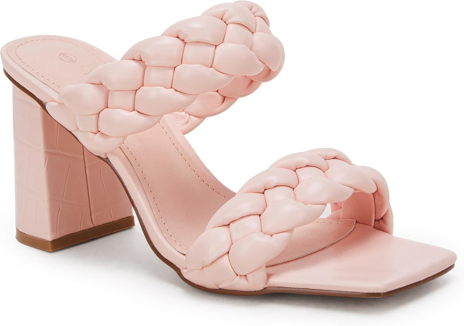 Stylish Braided Heels Sandals for Women - Summer Dressy Footwear