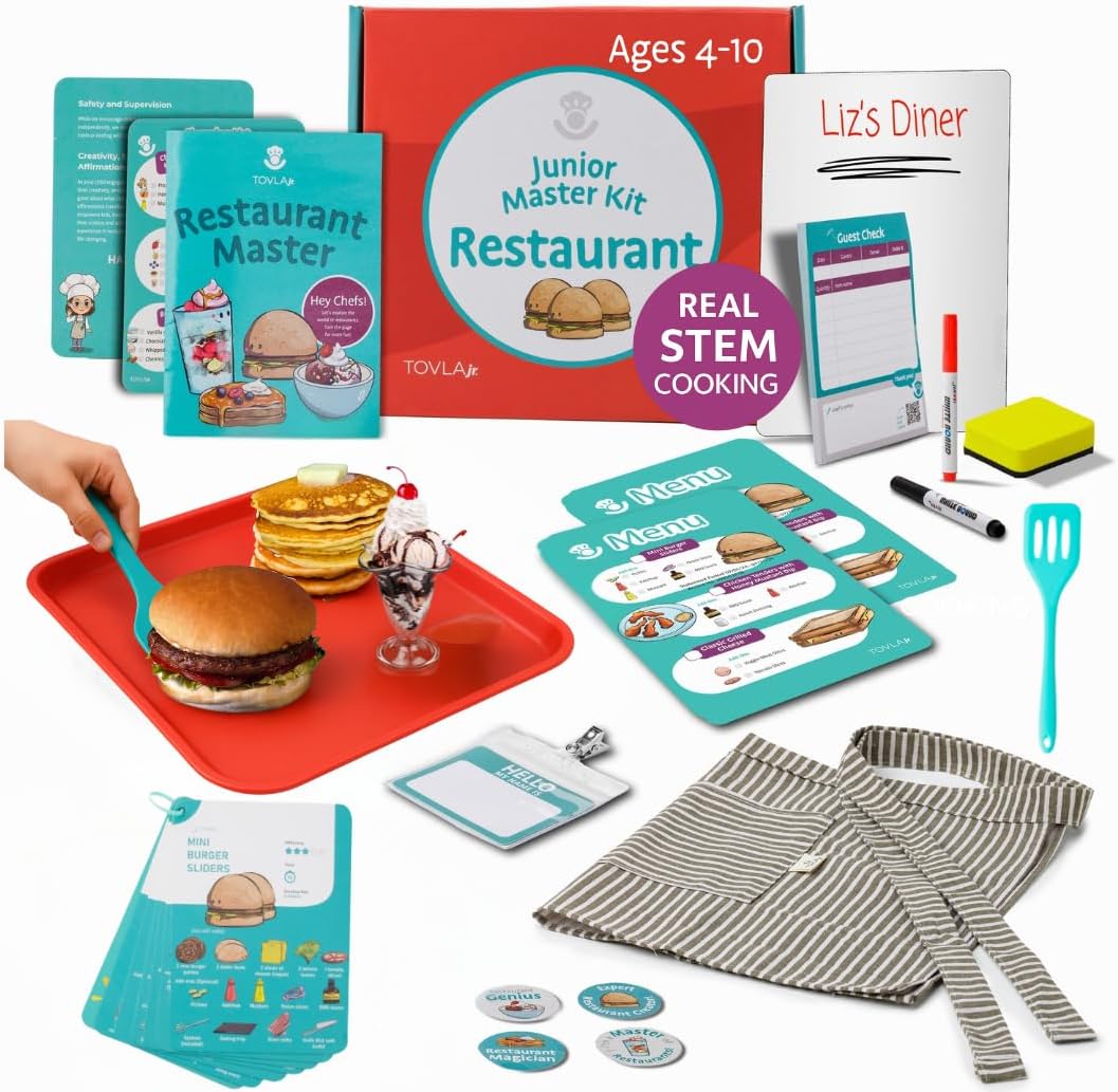Tovla Jr. Real Restaurant Cooking Set for Kids - Fun & Educational