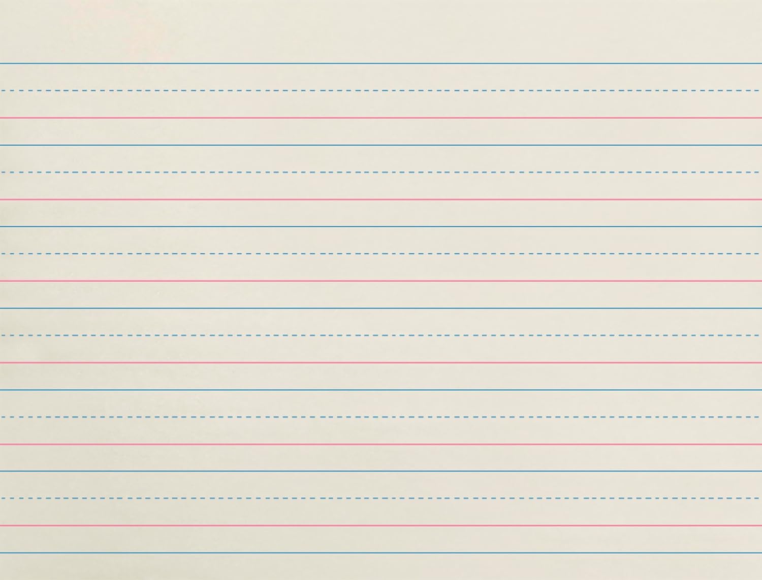 500 Sheets 3/4 Inch Ruled Paper by School Smart