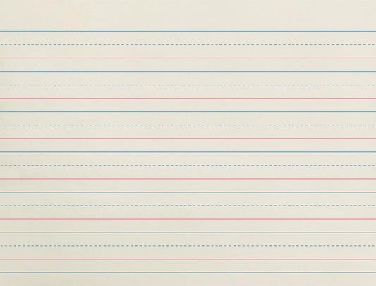 500 Sheets 3/4 Inch Ruled Paper by School Smart