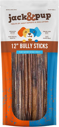 Bully Sticks 12 in (10 Pack) - Long Lasting Natural Chews for Dogs
