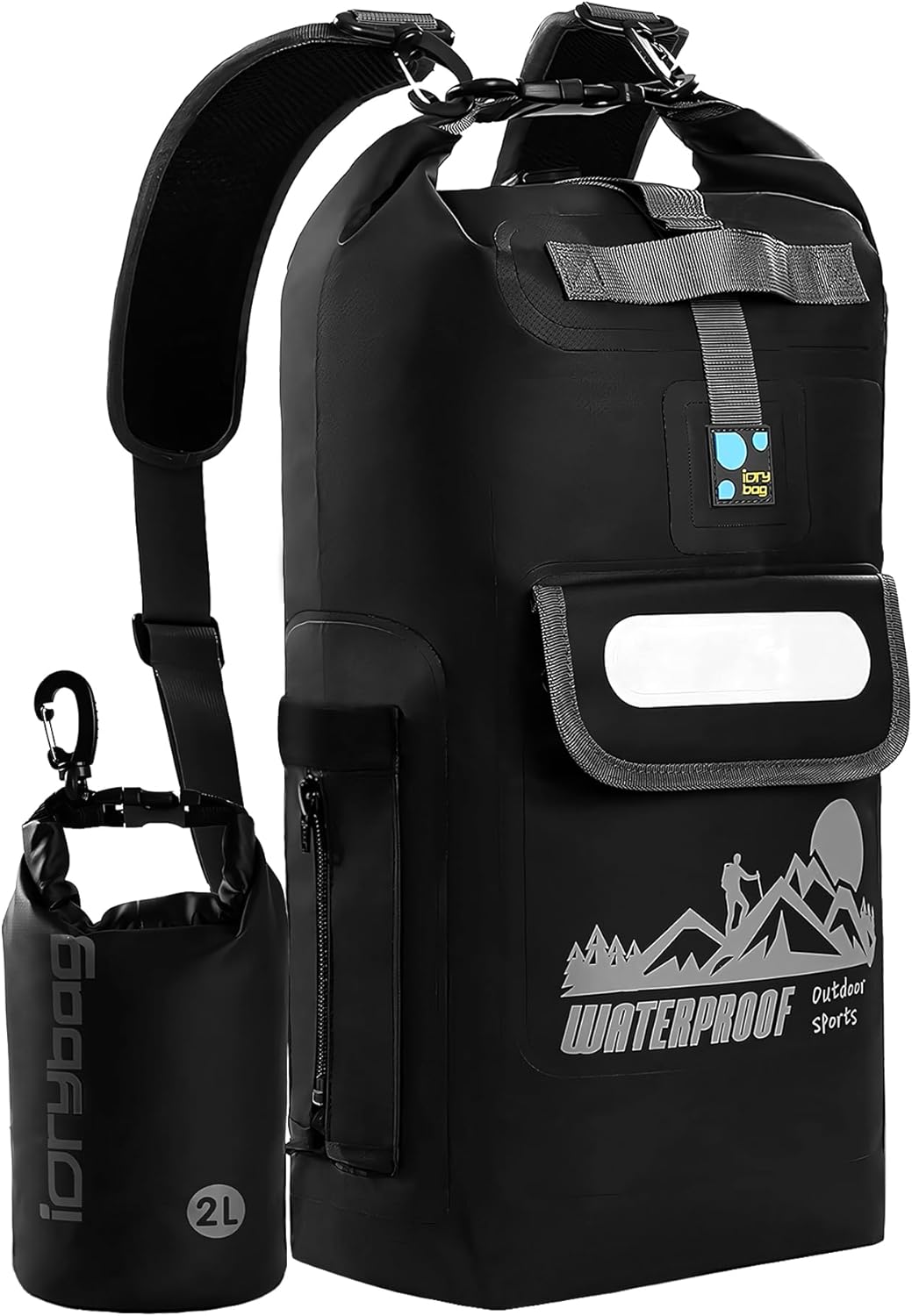 IDRYBAG Waterproof Dry Bag Backpack for Outdoor Adventures