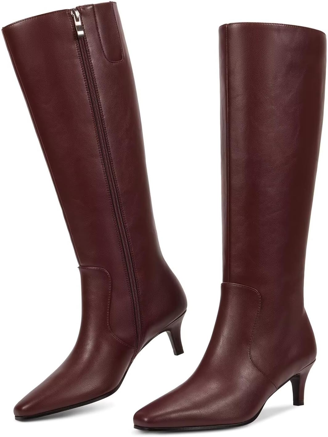 Stylish Snakeskin Booties for Women with Chunky Block Heels