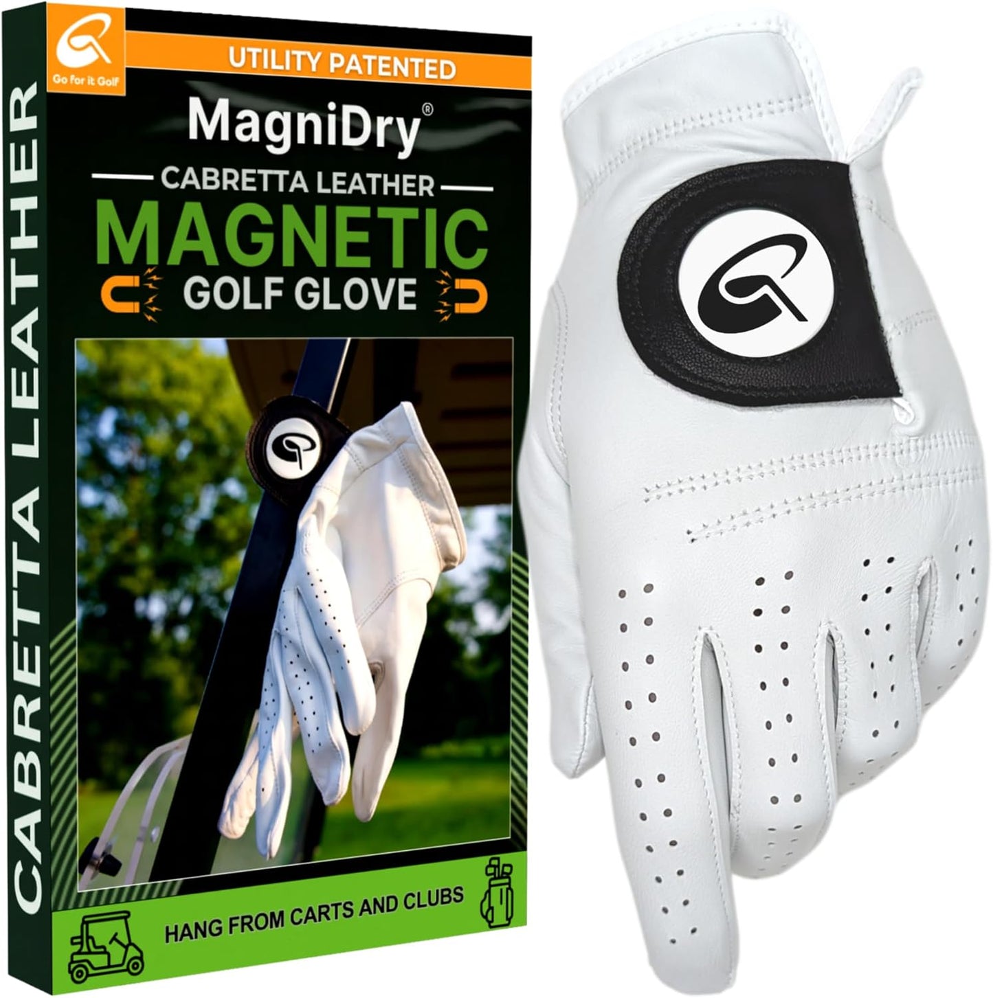 Men's Left Handed Golf Glove - Cabretta Leather w/ MagniDry Technology