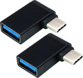 2-Pack 90 USB-C to USB 3.0 Adapters - OTG for Phones, Laptops!