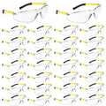 Clear Safety Glasses 30 Pack - ANSI Z87.1 Scratch Resistant Eye