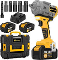 JEXUGK 1000N.m Cordless Impact Wrench for Home and Auto
