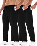 3 Pack Mens Sweatpants with Pockets - Comfortable (Style 42RT)