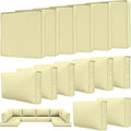 14 Pcs Outdoor Patio Cushion Covers - Waterproof, Non-Slip Fit