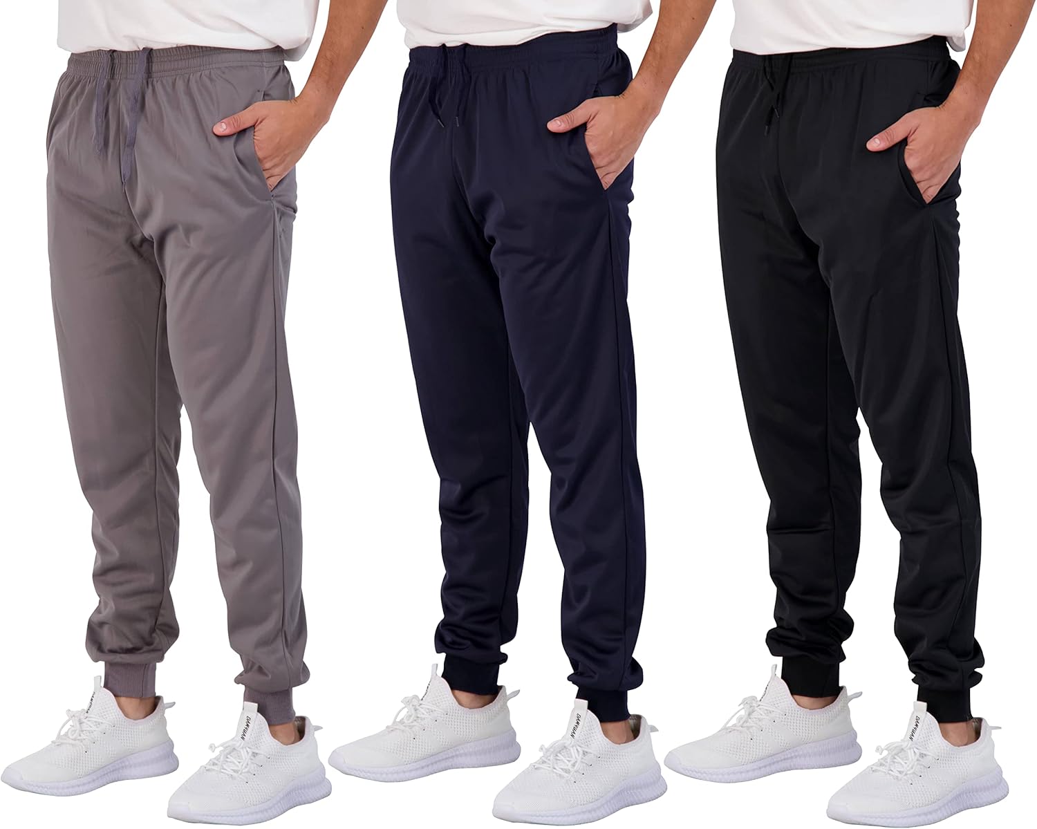 Real Essentials Boys Joggers with Pockets for All-Day Comfort