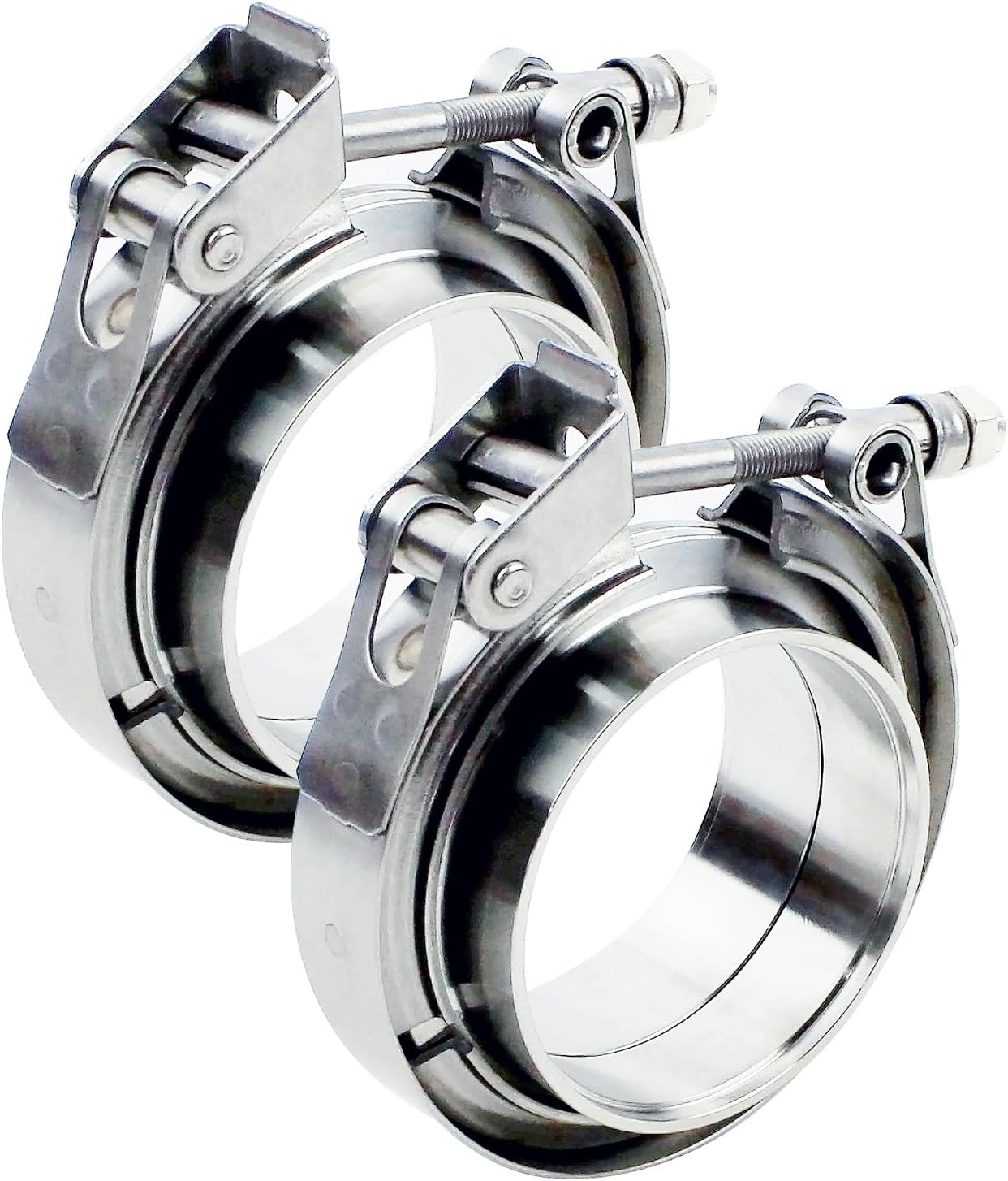 4 inch V Band Clamp Set for Exhaust Systems and Turbochargers
