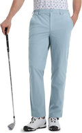 Mens Golf Pants 30in-34in Dry Fit Stretch Water-Resistant