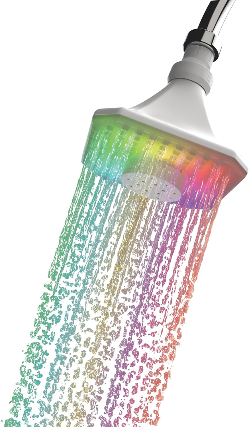 InnoFive LED Shower Speaker: Music & Light Therapy