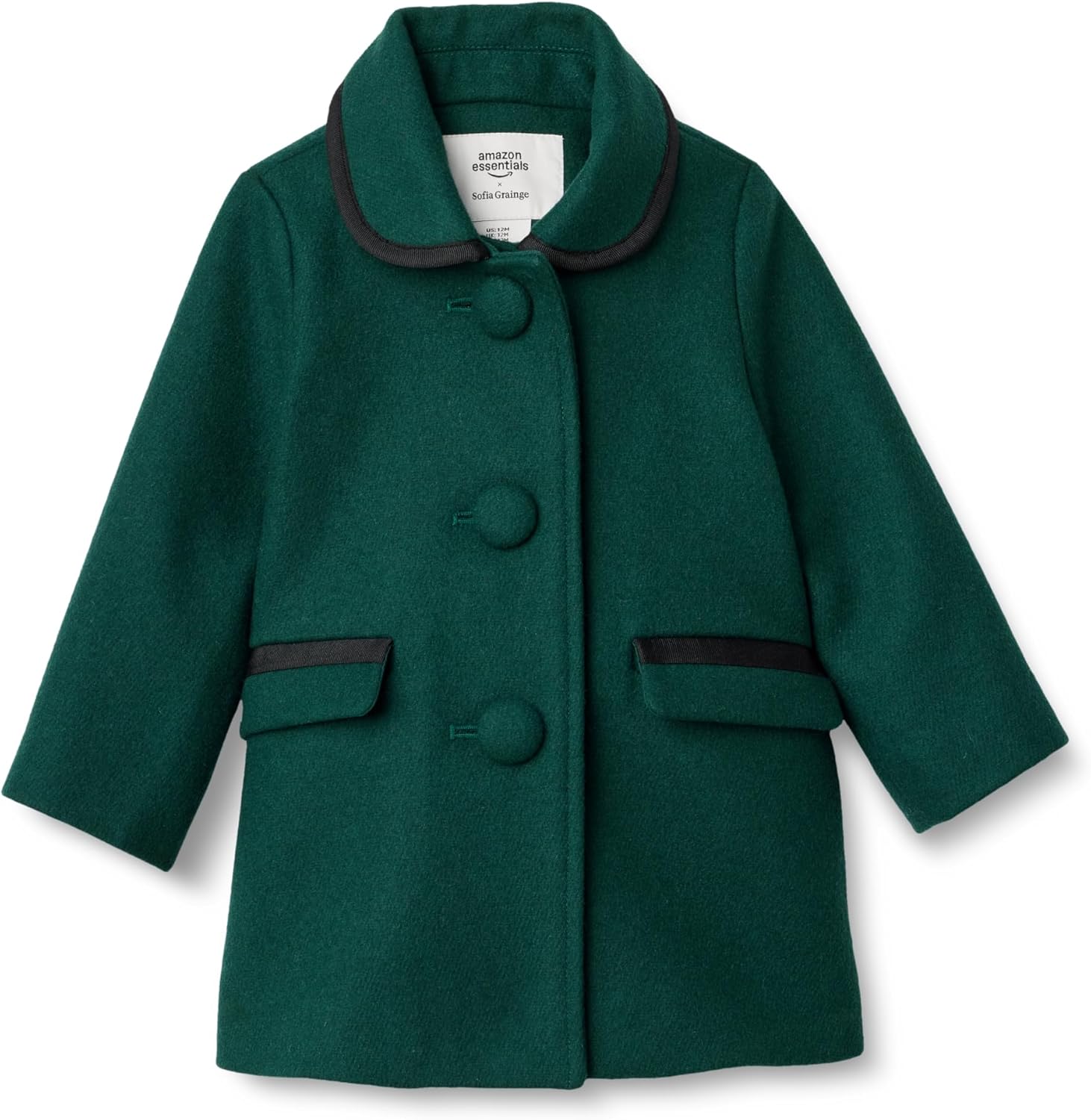 Wool Blend Coat for Toddlers and Baby Girls by Sofia Grainge