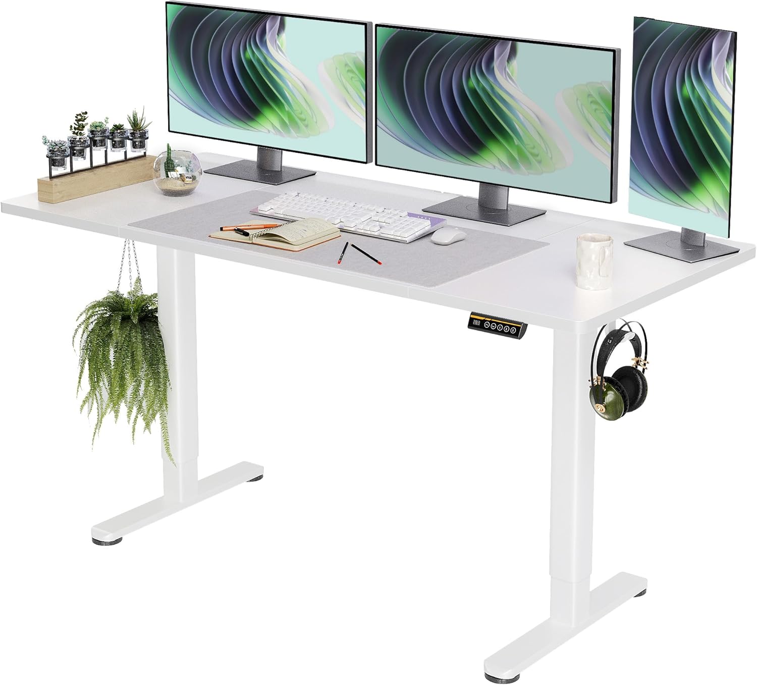 Claiks Electric Standing Desk: Adjustable Height for Comfort