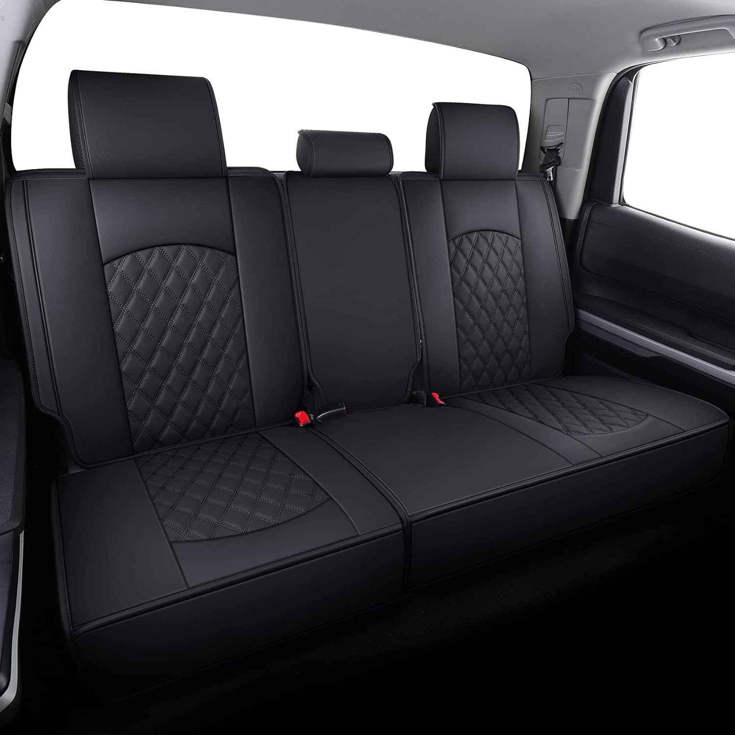 YIERTAI Back Tundra Seat Covers for Toyota Tundra 2008-2025