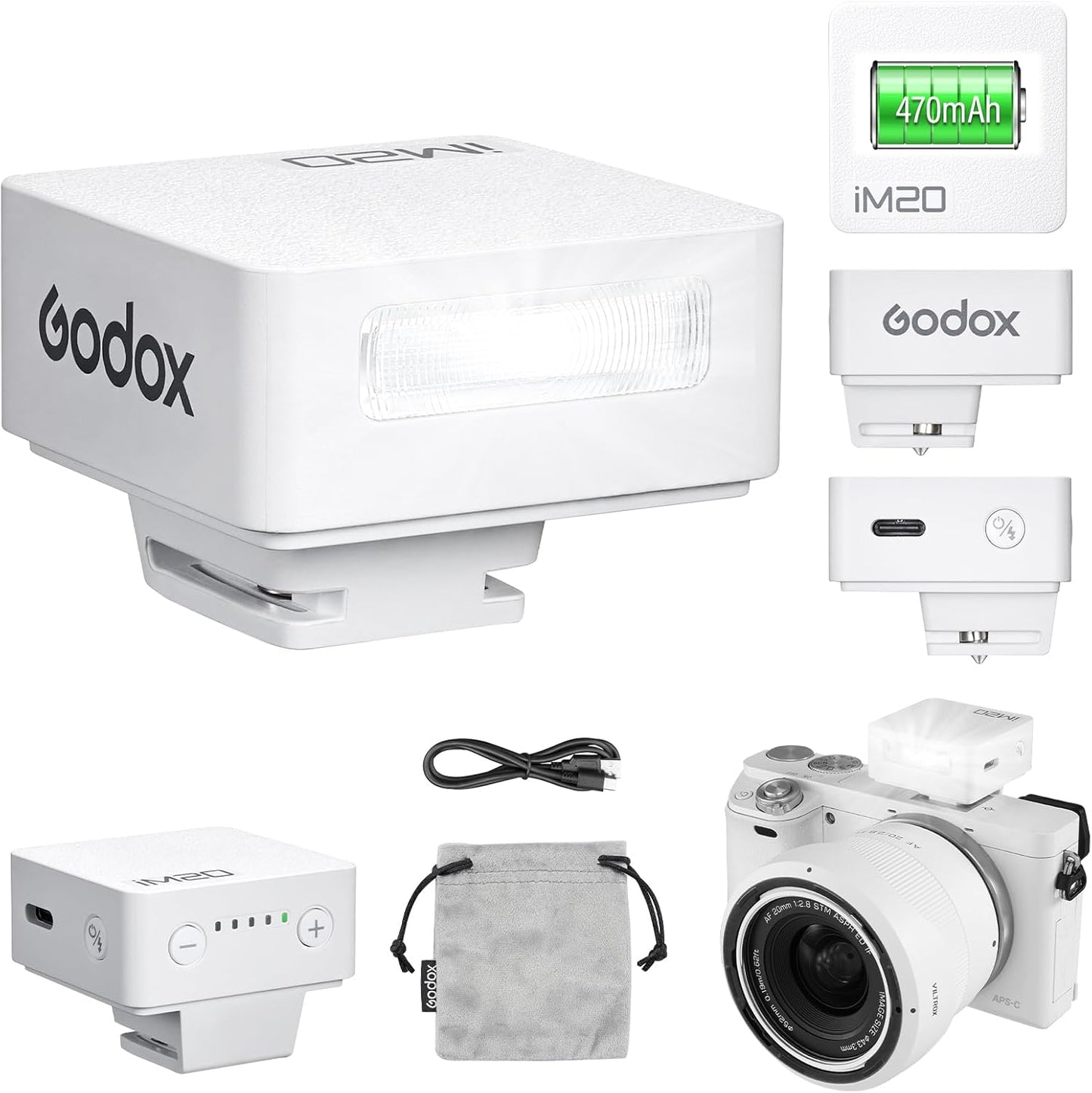 Godox iM20 Mini Flash: Compact Power for Every Photographer