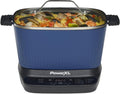 STIRMAX Midnight Blue 7.5 Quart Digital Multi-Cooker - Hands-Free