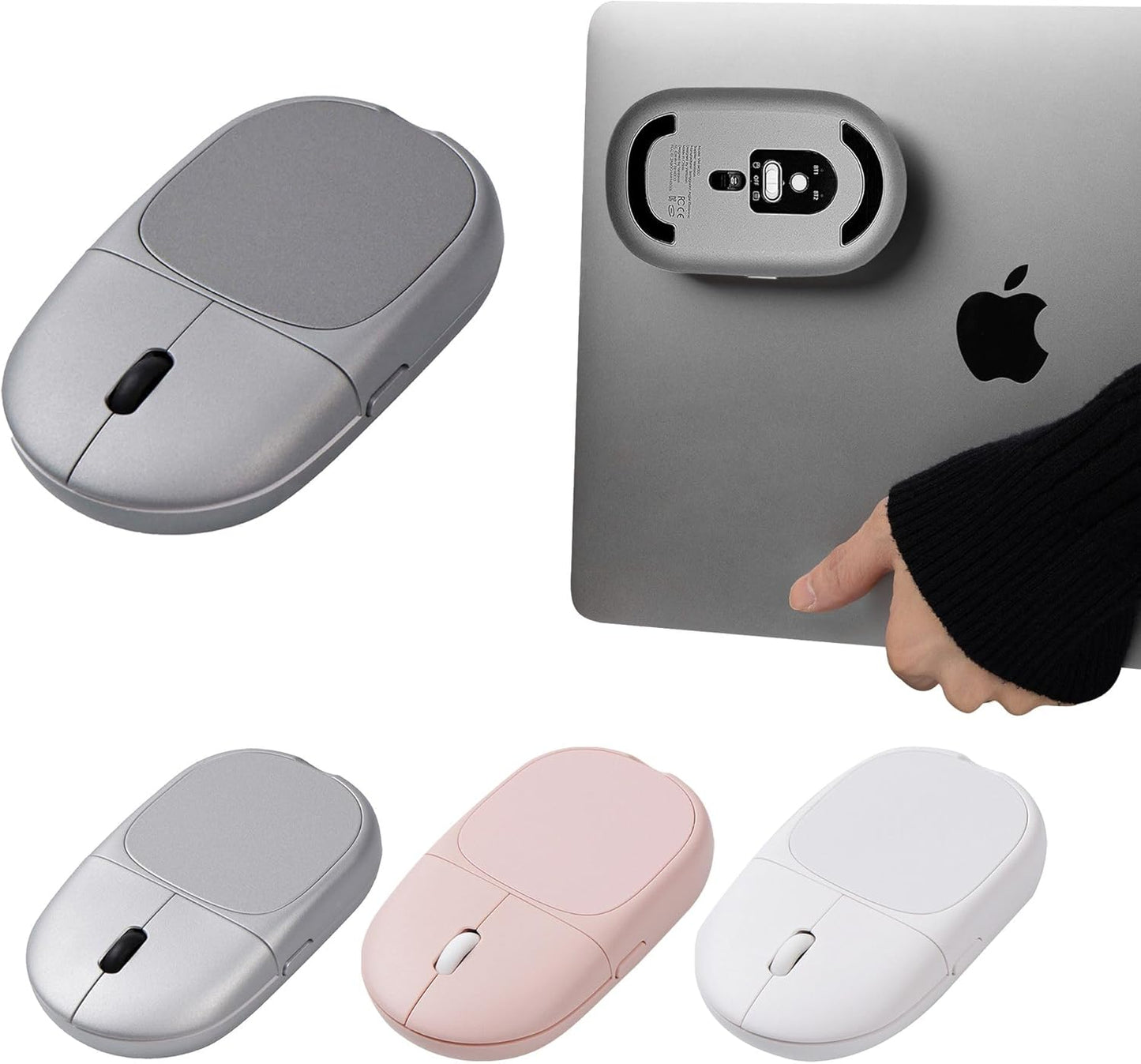 Magnito Compact Wireless Mouse for MacBook iPad Laptop Travel