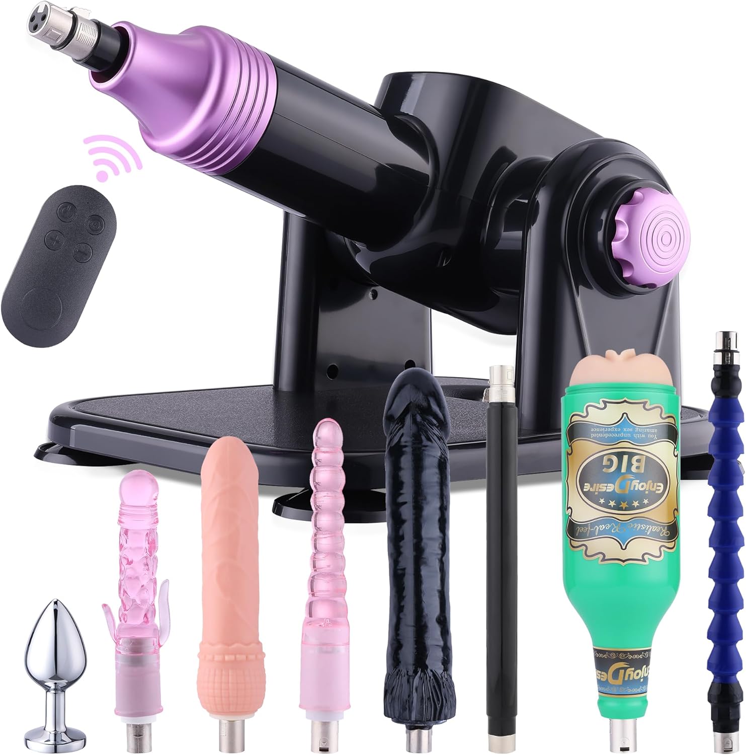 Powerful Sex Machine for Women with Remote Control and Attachments