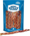 Best Bully Sticks Braided XL 12 in Bully Sticks for Large Dogs