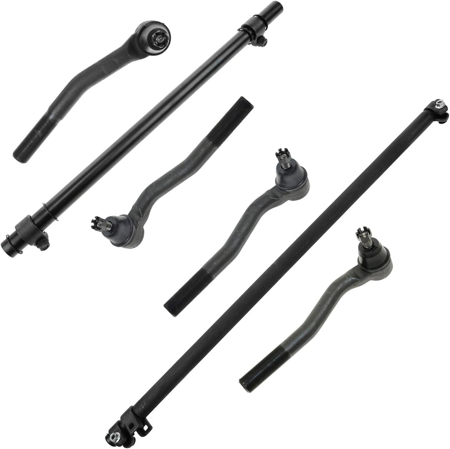 TRQ Front Tie Rod Set for 1999-2004 Jeep Grand Cherokee