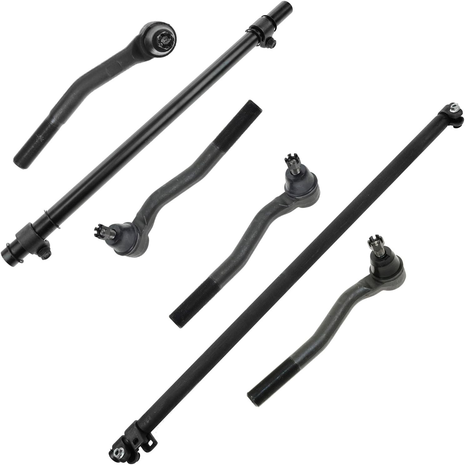 TRQ Front Tie Rod Set for 1999-2004 Jeep Grand Cherokee