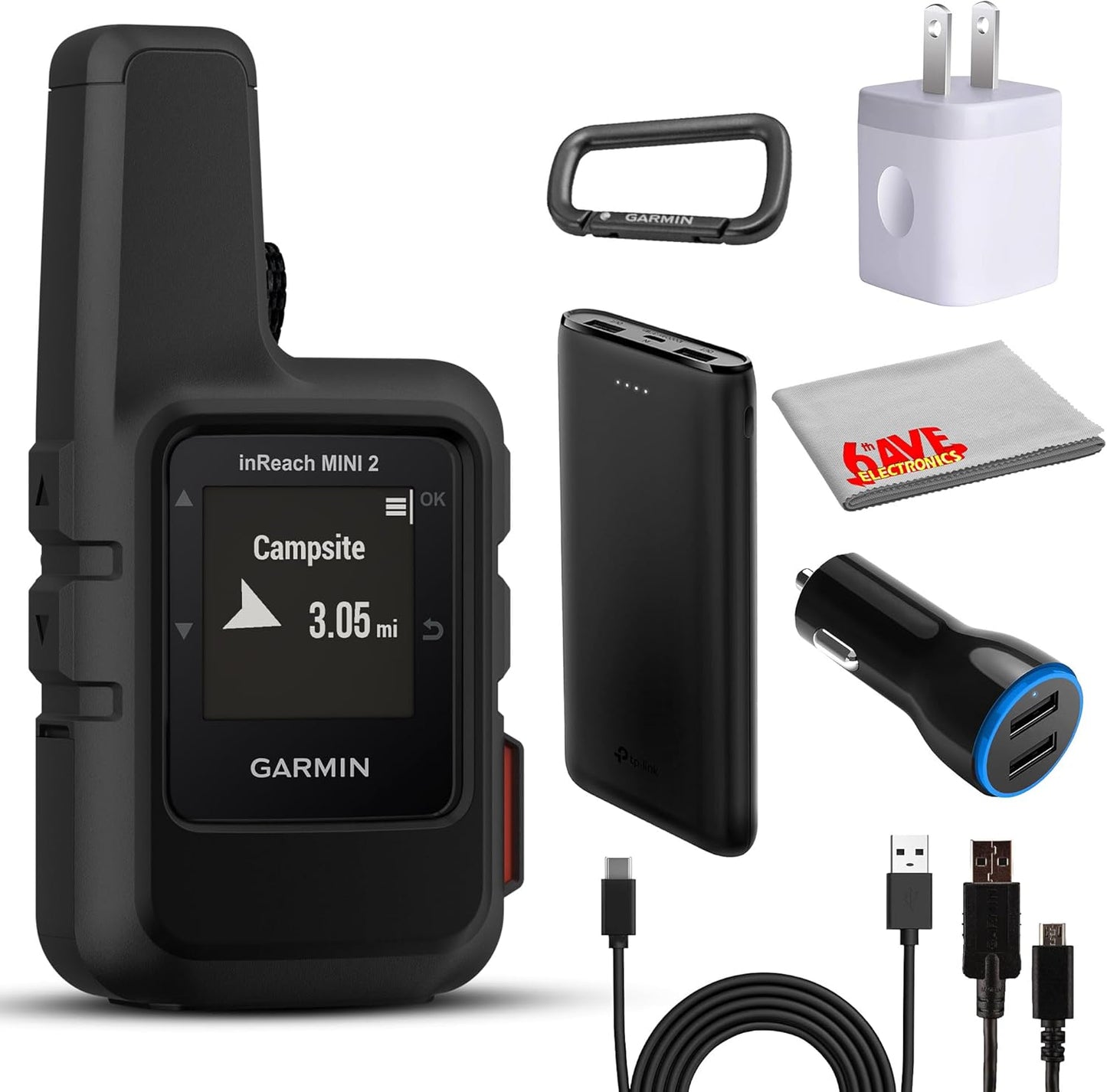Garmin inReach Mini 2 Satellite Communicator for Adventurers