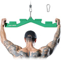 LAT Pull Down Bar with 6 Ergonomic Handles - Versatile Back Trainer