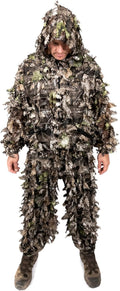 Arcturus 3D Leafy Ghillie Suit - 1,000 Laser-Cut Leaves, Lightweight