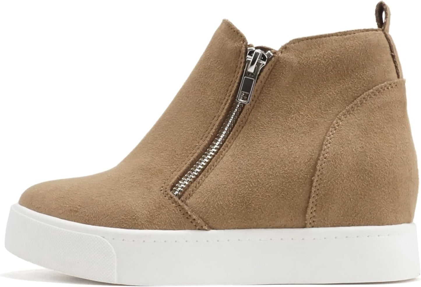 Soda Taylor Hidden Wedge Sole Booties for Sporty Style