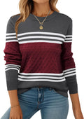 Zeagoo Womens Crew Neck Knit Pullover Sweater - Soft Fall Staple you