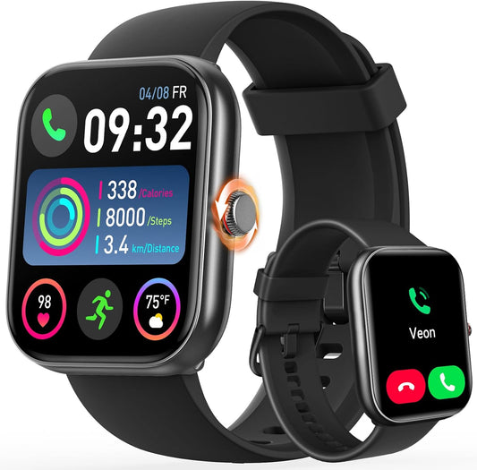 ENOMIR Smart Watch with Alexa - Answer Calls, Waterproof, HD Display